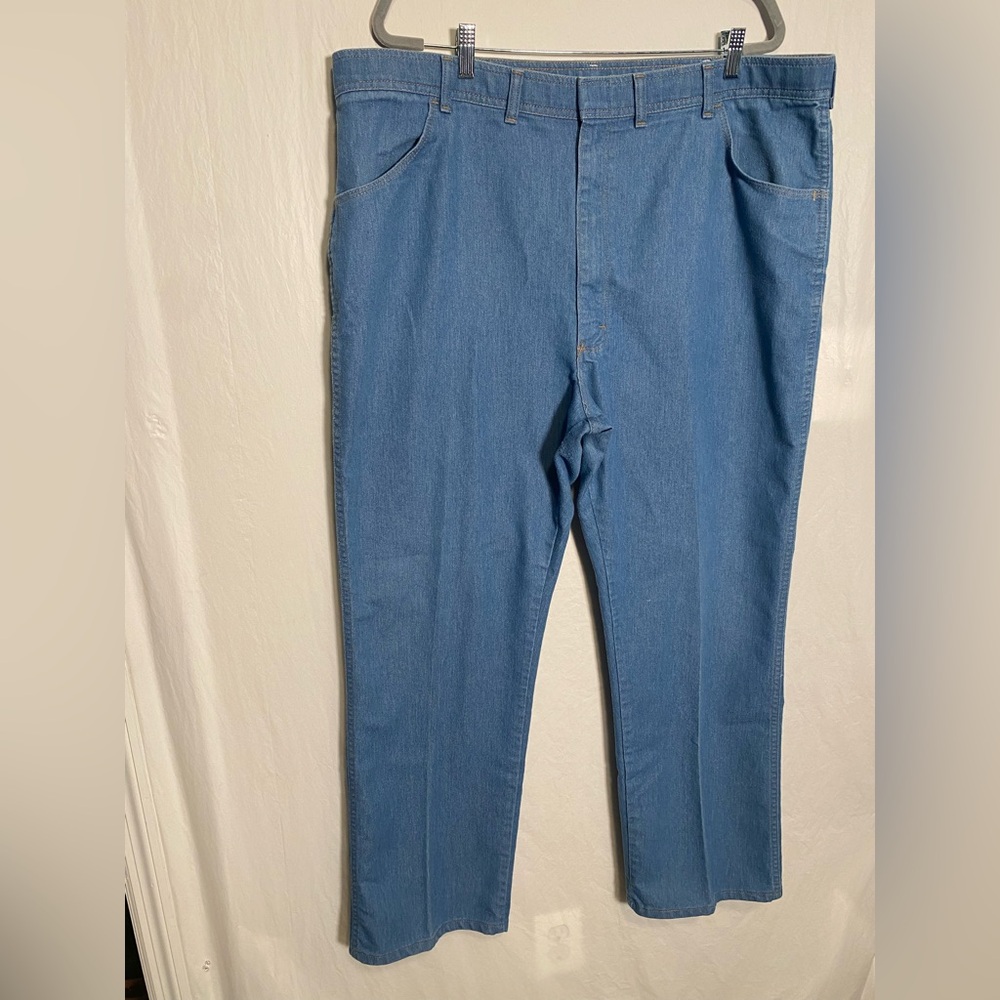 Classic Light Blue Wrangler Denim Jeans Size 46x32